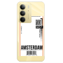 Realme C 75 Amsterdam Travel More Transparent Silicone TPU Θήκη
