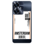 Realme Note 50 Amsterdam Travel More Transparent Silicone TPU Θήκη