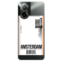 Realme C67 Amsterdam Travel More Transparent Silicone TPU Θήκη