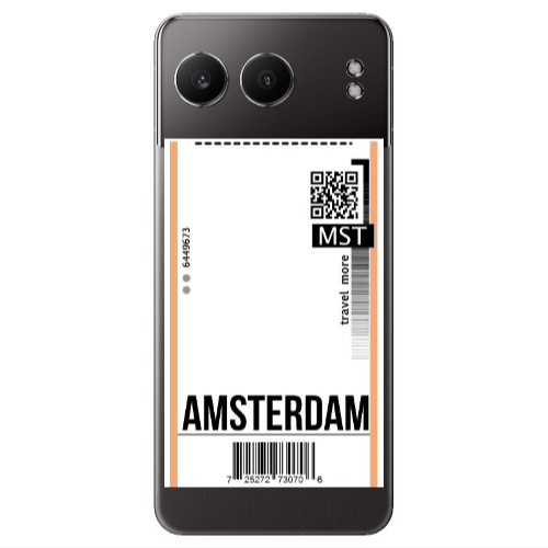 Oneplus Nord 4 Amsterdam Travel More Transparent Silicone TPU Θήκη