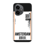 Honor Magic 400 Amsterdam Travel More Black Colored Silicone TPU Θήκη
