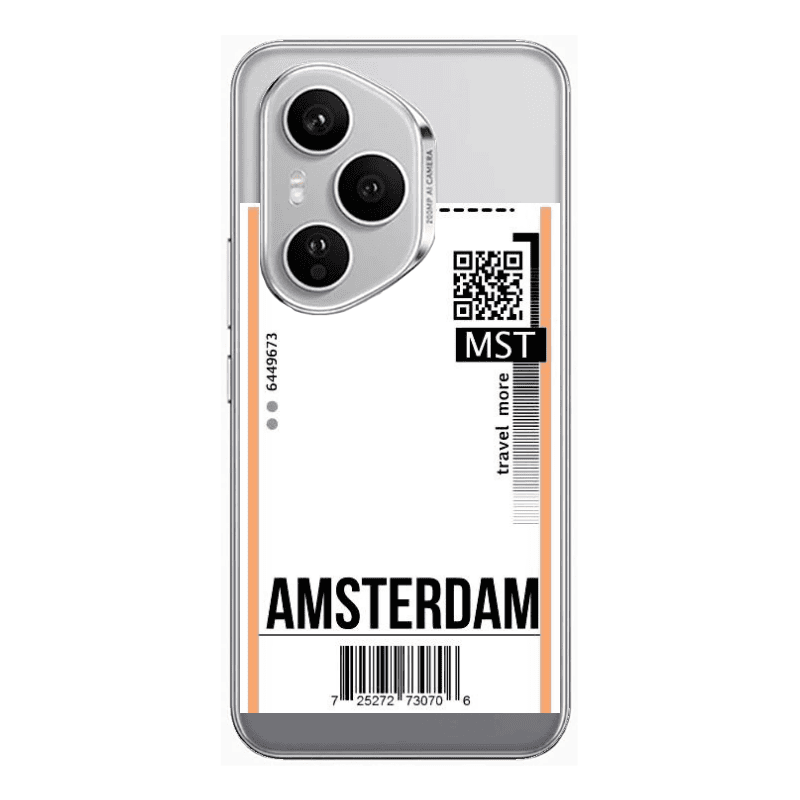 Honor Magic 400 Pro Amsterdam Travel More Transparent Silicone TPU Θήκη