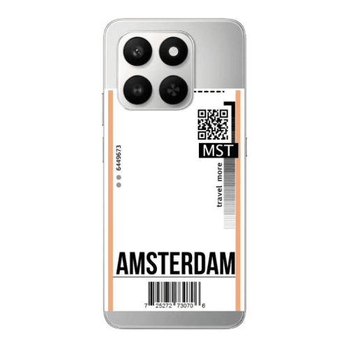 Honor Magic 400 Smart Amsterdam Travel More Transparent Silicone TPU Θήκη