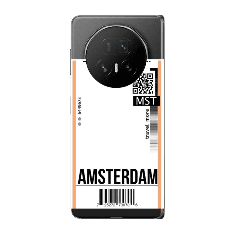 Honor Magic V5 Amsterdam Travel More Transparent Silicone TPU Θήκη