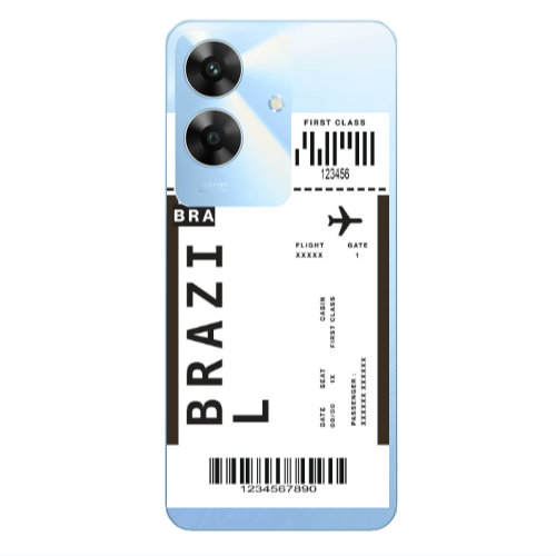 Realme Note 60 Brazil BRA Transparent Silicone TPU Θήκη