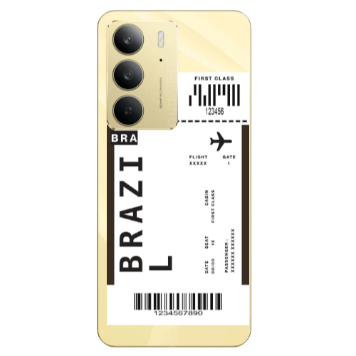 Realme C 75 Brazil BRA Transparent Silicone TPU Θήκη