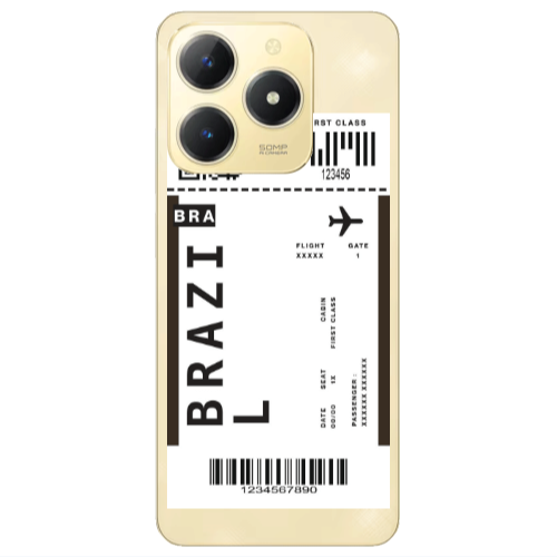 Realme C61 Brazil BRA Transparent Silicone TPU Θήκη