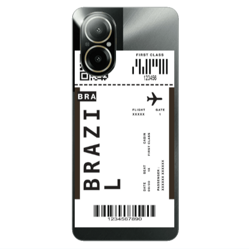 Realme C67 Brazil BRA Transparent Silicone TPU Θήκη