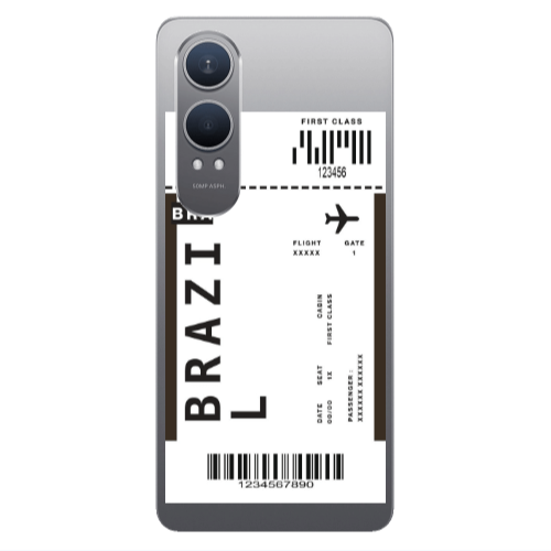 Oneplus Nord Ce 4 lite Brazil BRA Transparent Silicone TPU Θήκη