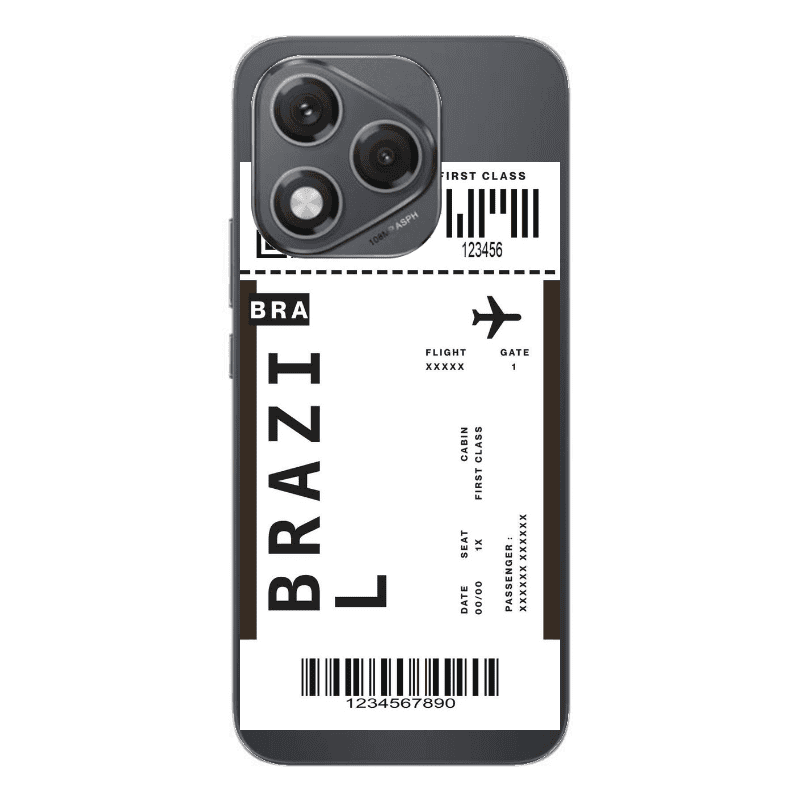 Honor 400 Lite Brazil BRA Transparent Silicone TPU Θήκη