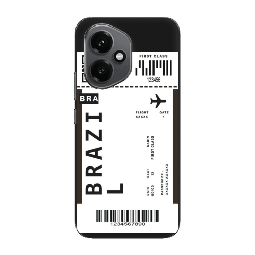 Honor Magic 400 Brazil BRA Black Colored Silicone TPU Θήκη