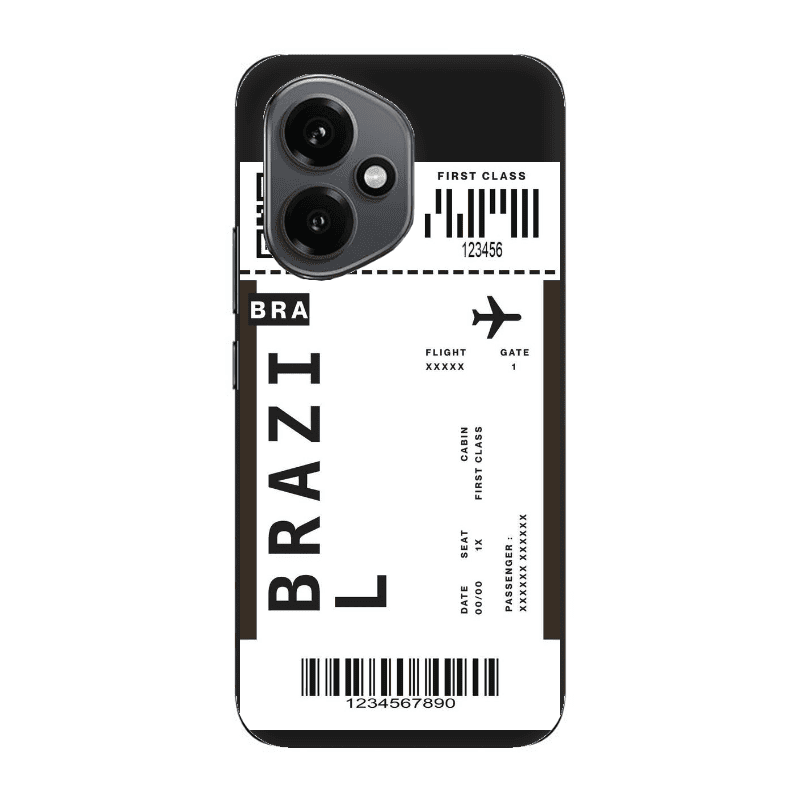 Honor Magic 400 Brazil BRA Black Colored Silicone TPU Θήκη