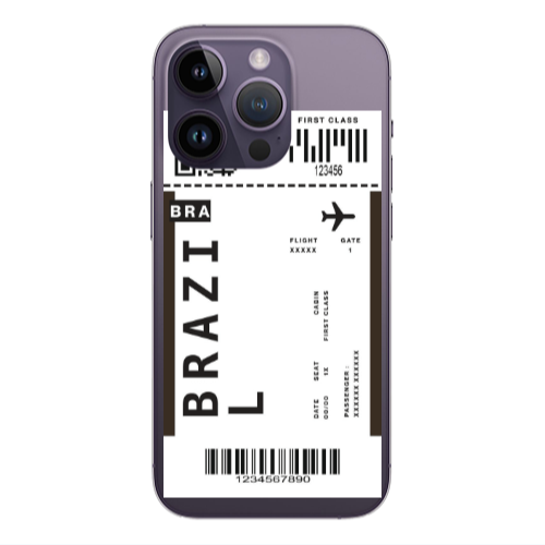 Apple iPhone 14 Pro  Brazil BRA Transparent Silicone TPU Θήκη