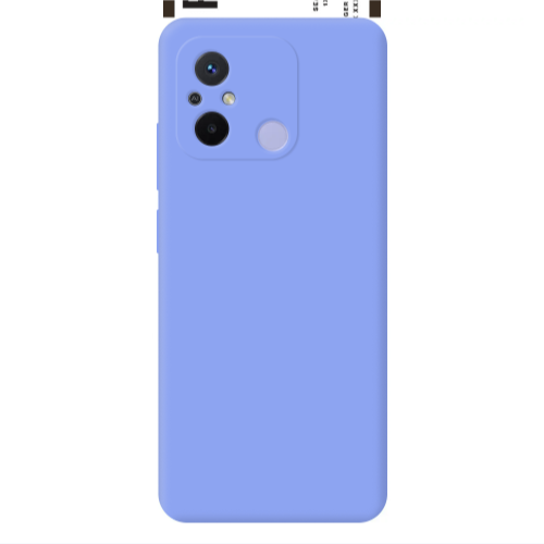 Xiaomi Redmi 12C Brazil BRA Light Purple Colored Silicone TPU Θήκη