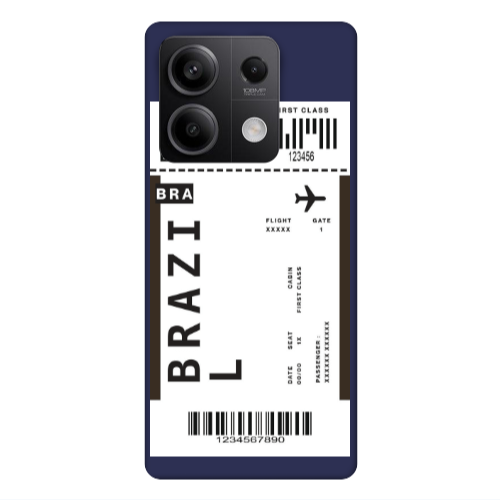 Xiaomi Redmi Note 13Pro 5G Brazil BRA Dark blue Colored Silicone TPU Θήκη