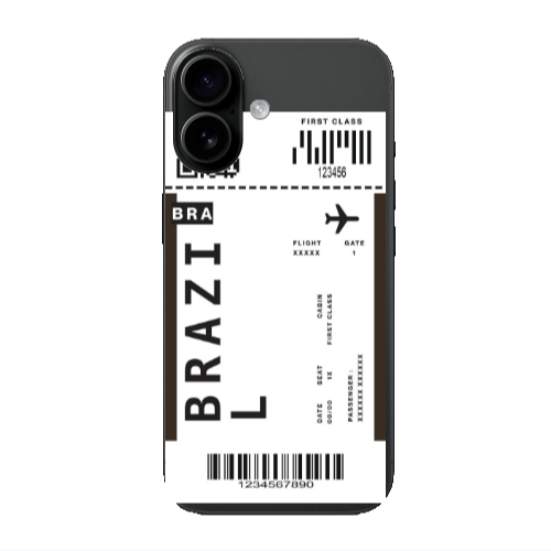 Apple Iphone 16 Brazil BRA Transparent Silicone TPU Θήκη