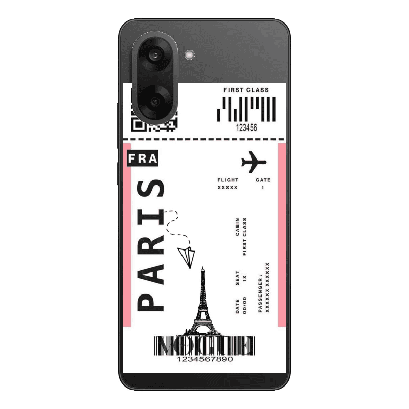 Oneplus Nord CE 5 Paris FRA Transparent Silicone TPU Θήκη