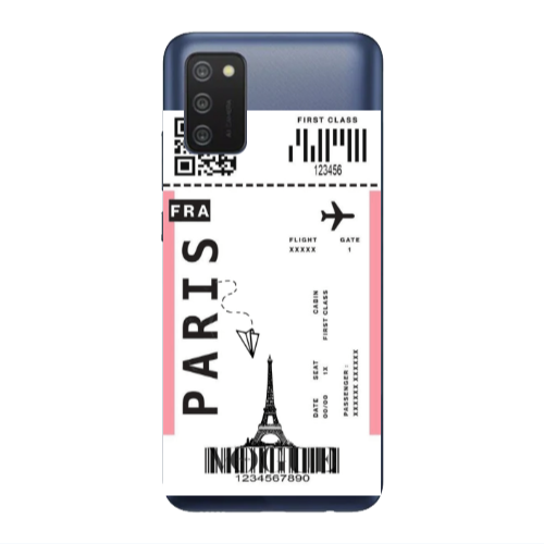 Samsung A03S Paris FRA Transparent Silicone TPU Θήκη