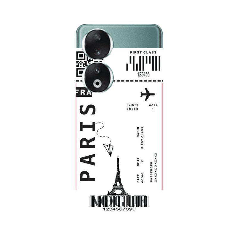 Honor 90 5G Paris FRA Transparent Silicone TPU Θήκη