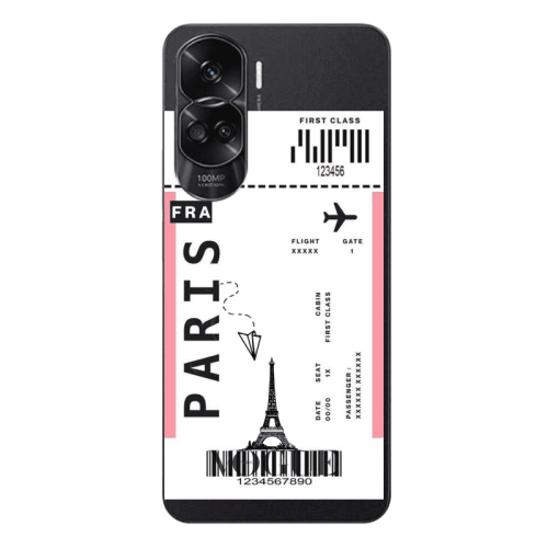 Honor 90 Lite 5G Paris FRA Transparent Silicone TPU Θήκη