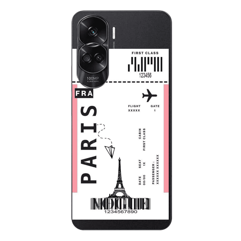 Honor 90 Lite 5G Paris FRA Transparent Silicone TPU Θήκη