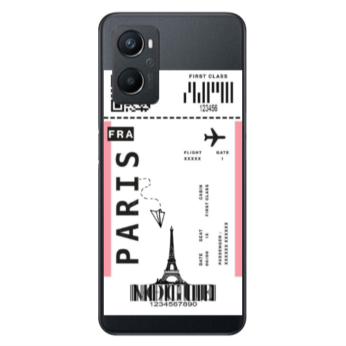 Oppo A 96 Paris FRA Transparent Silicone TPU Θήκη