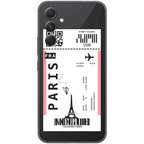 Samsung  Galaxy A05s Paris FRA Transparent Silicone TPU Θήκη