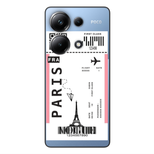 Xiaomi Poco M6 Pro 4G Paris FRA Transparent Silicone TPU Θήκη