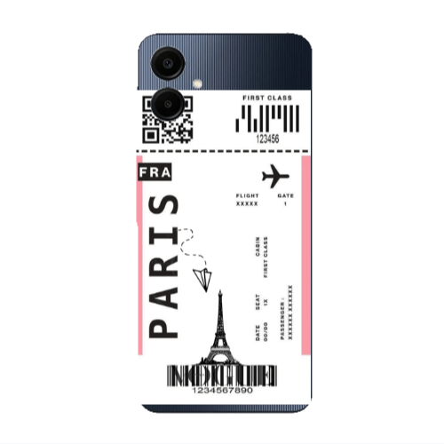 Samsung A06 Paris FRA Transparent Silicone TPU Θήκη