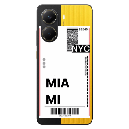 Xiaomi Poco X7 Pro Miami NYC Transparent Silicone TPU Θήκη