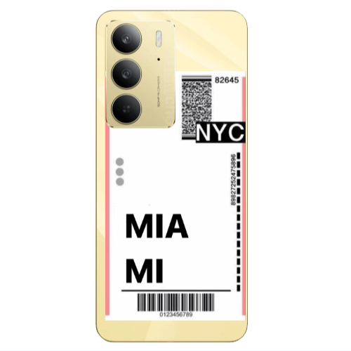 Realme C 75 Miami NYC Transparent Silicone TPU Θήκη