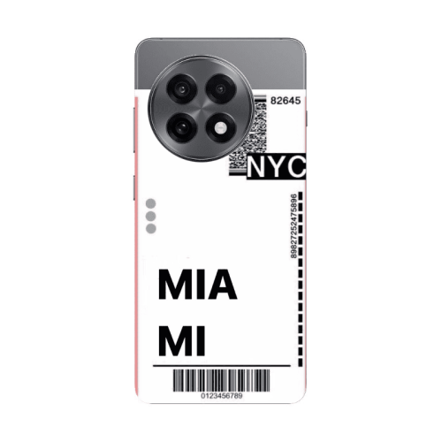 Oneplus 13 5G Miami NYC Transparent Silicone TPU Θήκη