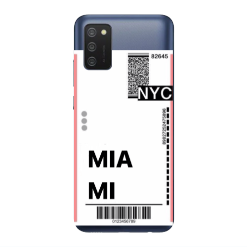 Samsung A03S Miami NYC Transparent Silicone TPU Θήκη