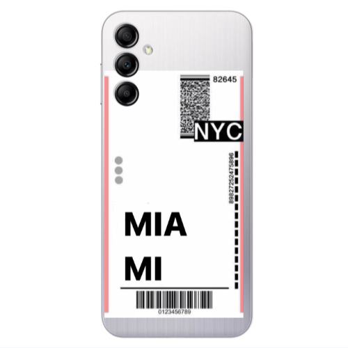 Samsung A24 Miami NYC Transparent Silicone TPU Θήκη