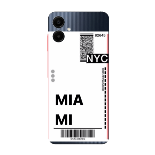 Samsung A06 Miami NYC Transparent Silicone TPU Θήκη
