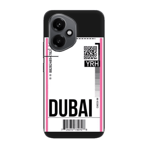 Honor Magic 400 Dubai YRH Black Colored Silicone TPU Θήκη