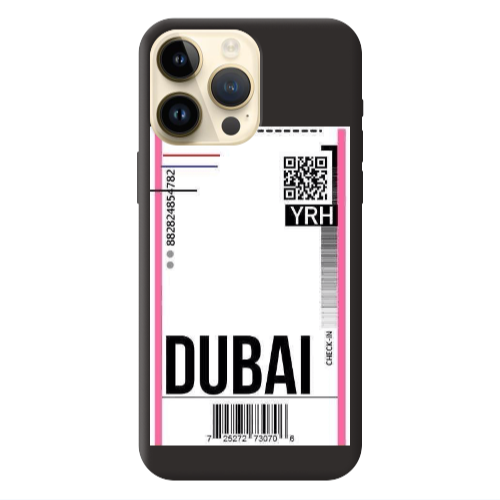 Apple iPhone 13 Pro Max Dubai YRH Black Colored Silicone TPU Θήκη