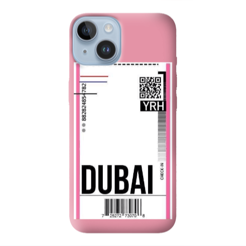 Apple iPhone 14  Dubai YRH Pink Colored Silicone TPU Θήκη