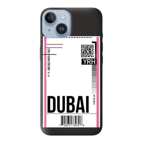 Apple iPhone 14  Dubai YRH Black Colored Silicone TPU Θήκη