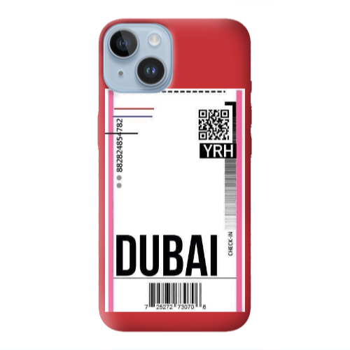 Apple iPhone 14 Plus Dubai YRH Red Colored Silicone TPU Θήκη