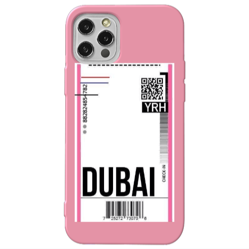 Apple iPhone 13 Pro Dubai YRH Pink Colored Silicone TPU Θήκη