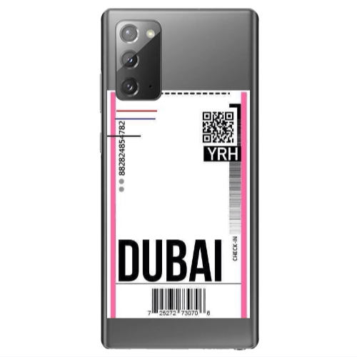Samsung Note 20 Dubai YRH Transparent Silicone TPU Θήκη