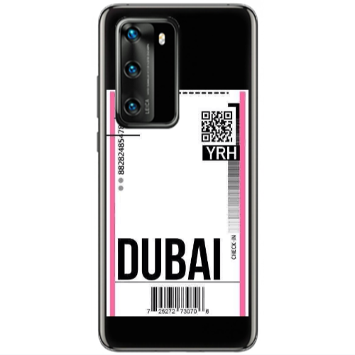 Huawei P40 Dubai YRH Transparent Silicone TPU Θήκη