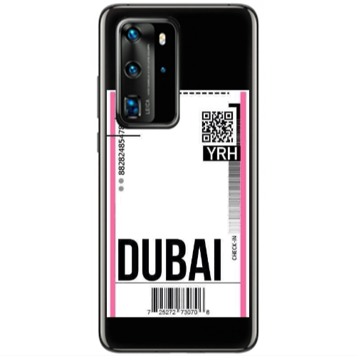 Huawei P40 Pro Dubai YRH Transparent Silicone TPU Θήκη