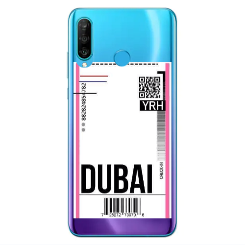Huawei P30 Lite Dubai YRH Transparent Silicone TPU Θήκη