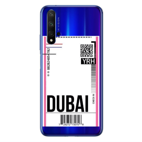 Huawei Nova 5 T Dubai YRH Transparent Silicone TPU Θήκη