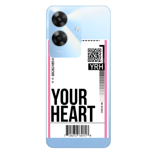 Realme Note 60 Your Heart YRH Transparent Silicone TPU Θήκη
