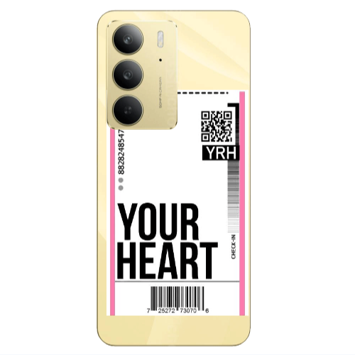 Realme C 75 Your Heart YRH Transparent Silicone TPU Θήκη