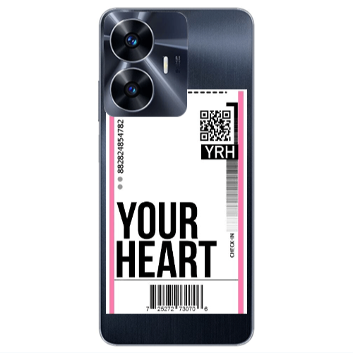 Realme Note 50 Your Heart YRH Transparent Silicone TPU Θήκη