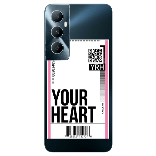 Realme C65 Your Heart YRH Transparent Silicone TPU Θήκη